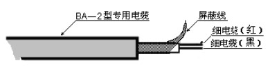 防腐超聲波液位計電纜線示意圖