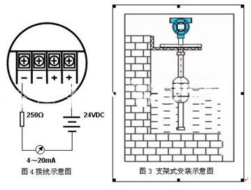 磁性浮球式液位計(jì)接線圖